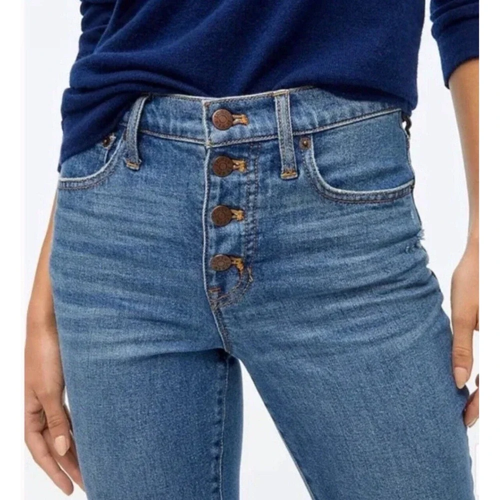 J. Crew Jeans 34 | button fly skinny jeans 34 | LOTS OF STRETCH